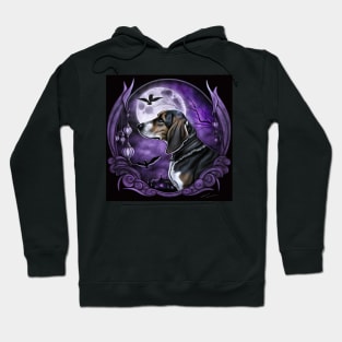 Gothic Abstract Beagle Hoodie